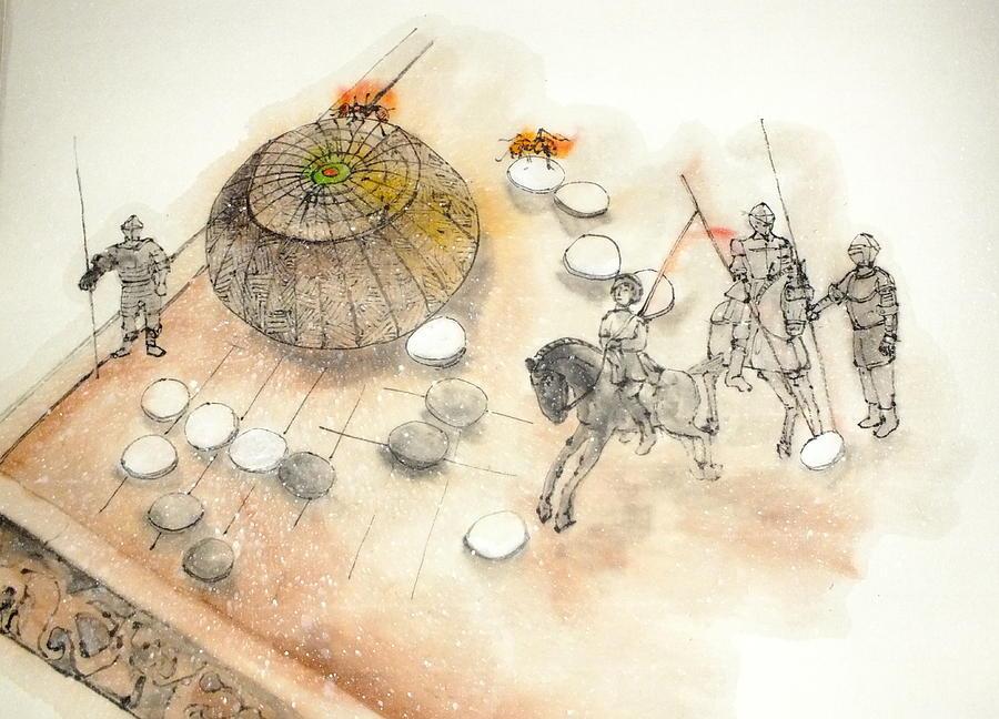 The Art of GO and War